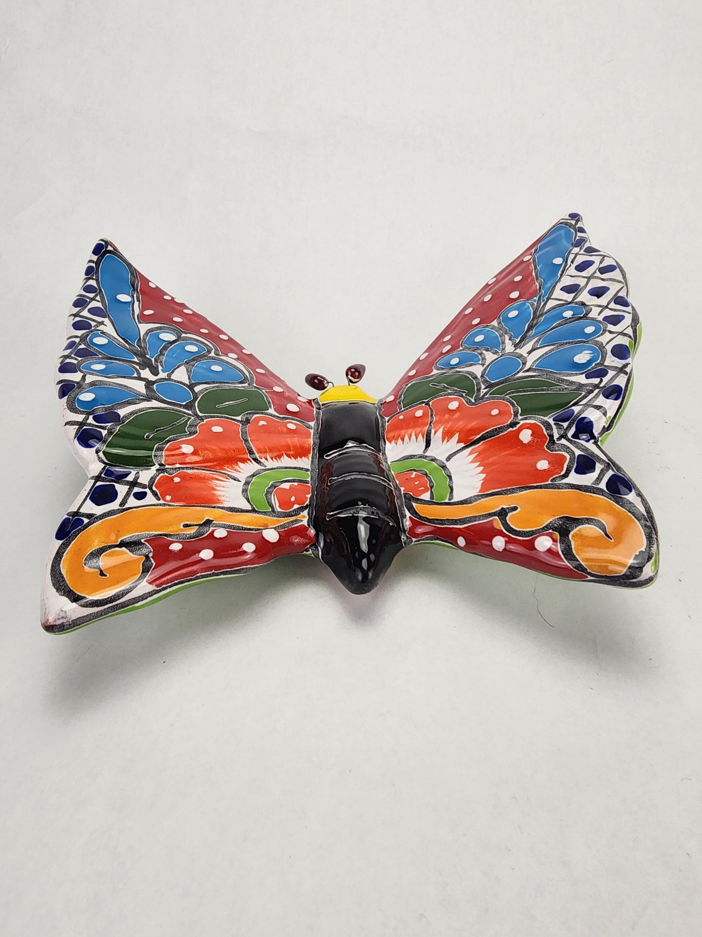 Mexican Handcrafted Butterfly - Vibrant Art for Home & Garden