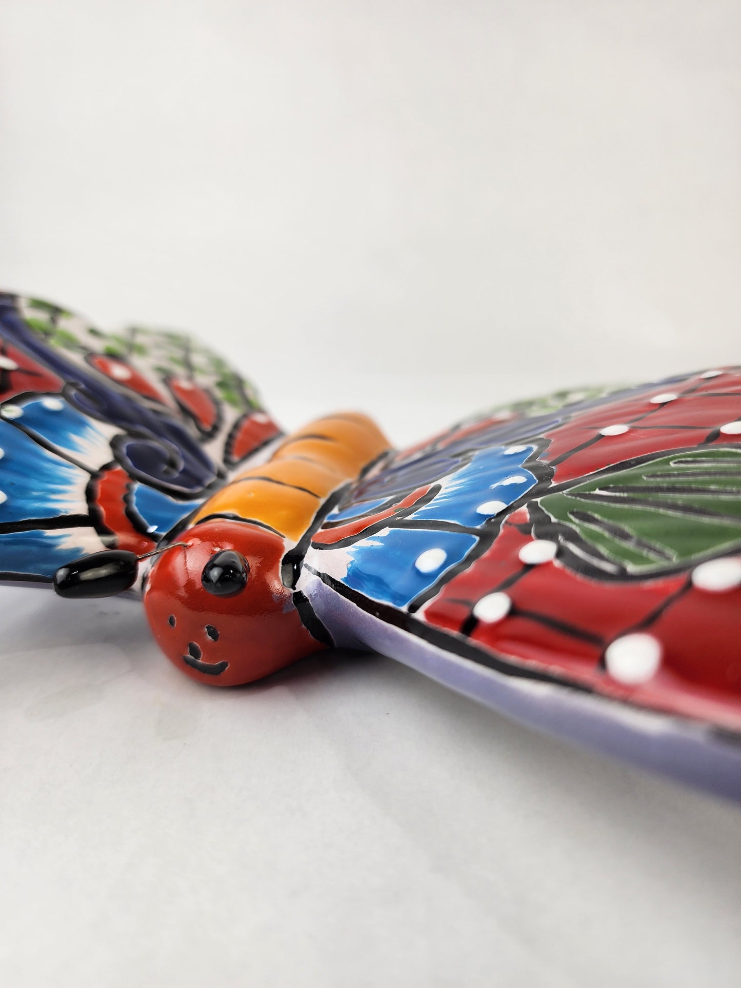 Hand-Painted Mexican Butterfly - Unique Home & Garden Decor