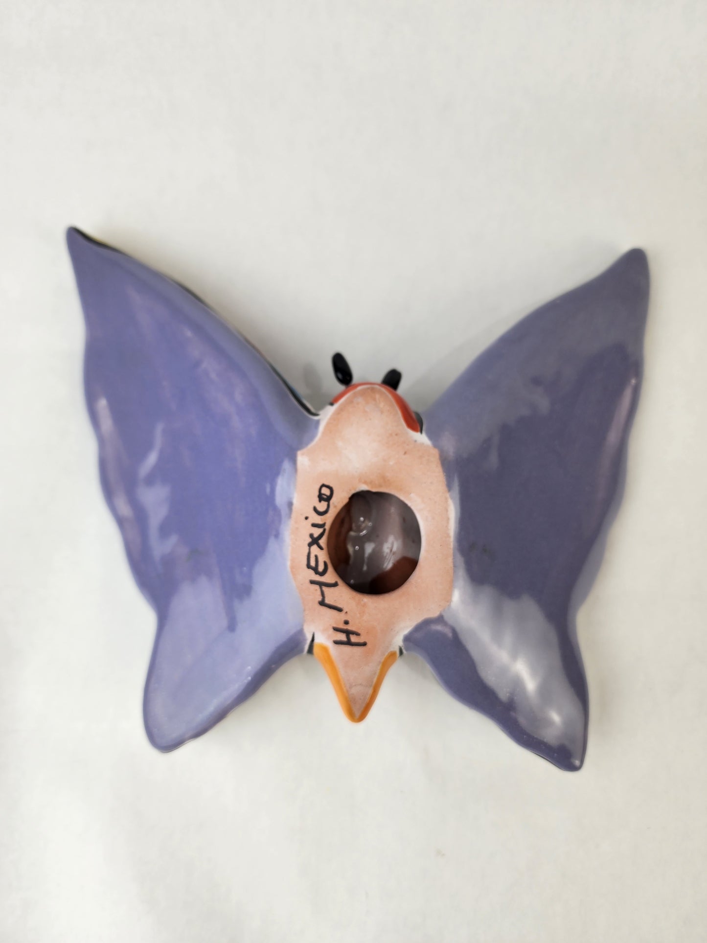 Hand-Painted Mexican Butterfly - Unique Home & Garden Decor