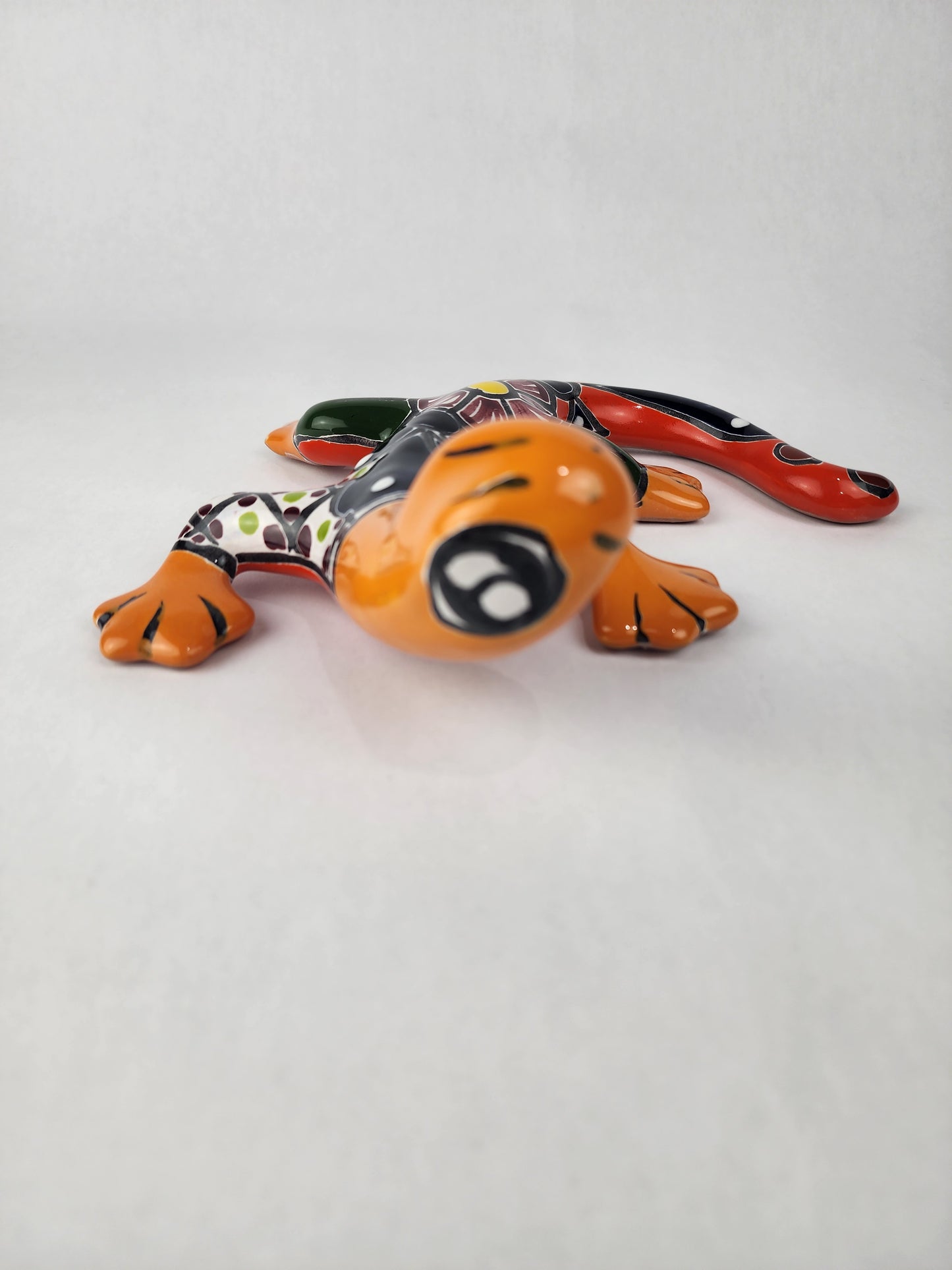 Mexican Gecko Talavera Hand-painted Pottery Mexican Folk Art Decor
