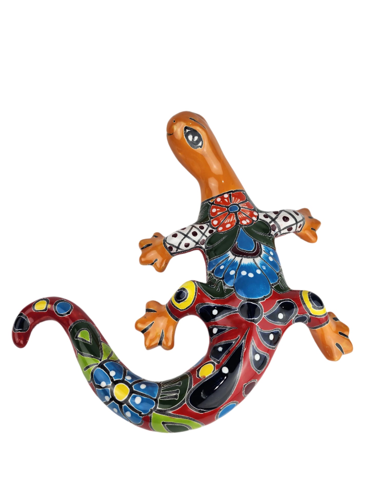 Clay Gecko Wall Deco Home and Garden