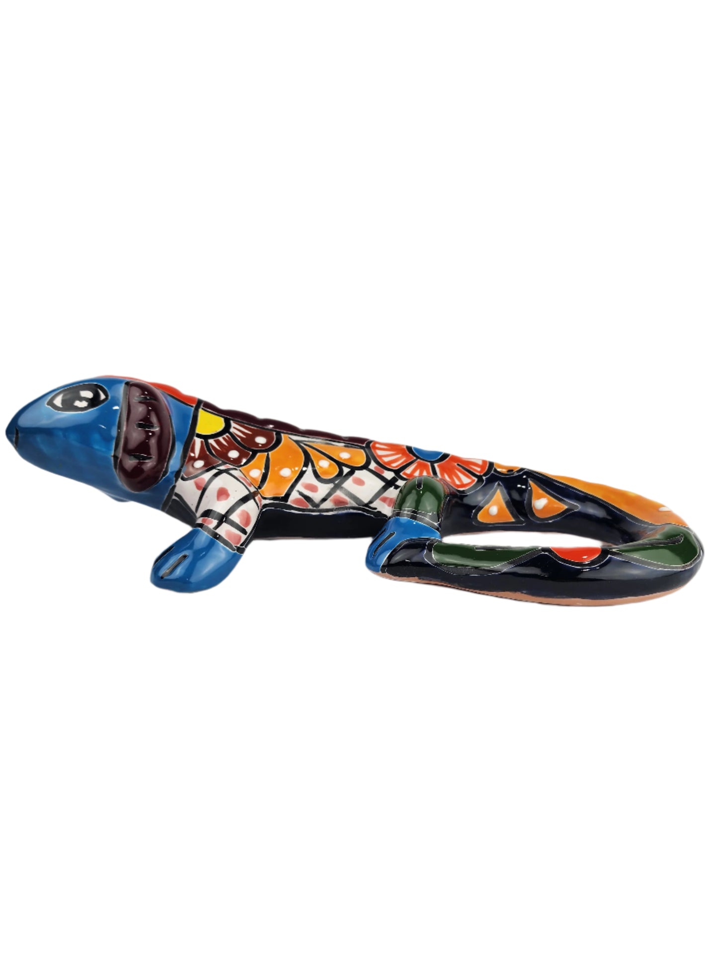 Hand Painted Iguana - Casa Villa Arte