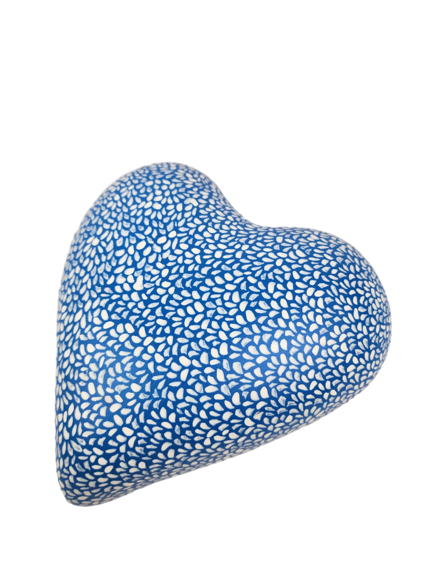 Clay Heart Hand Painted Mexican Art