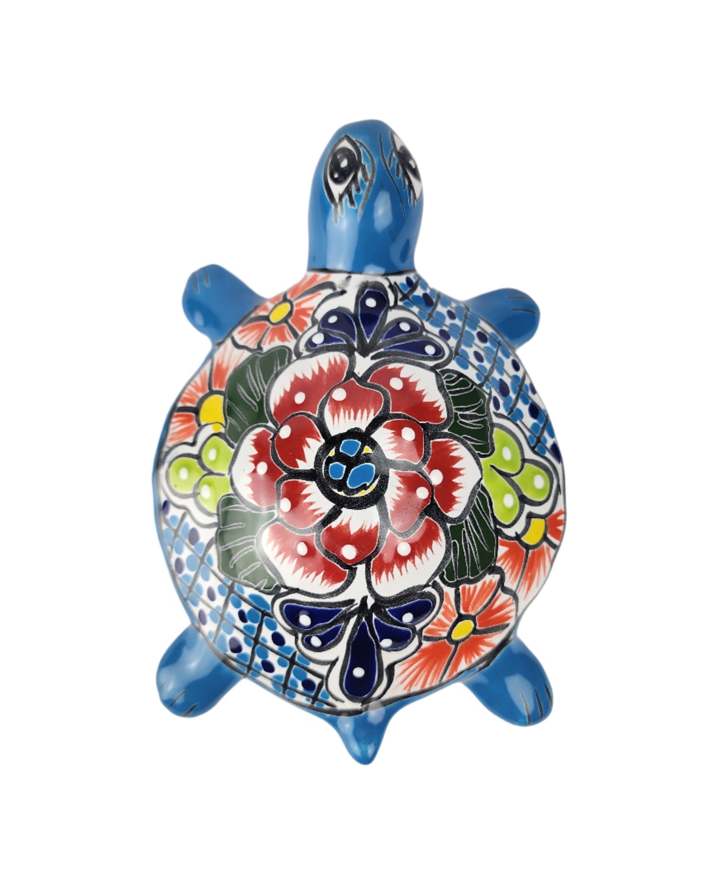 Vibrant Folk Art for Home & Garden Turtle