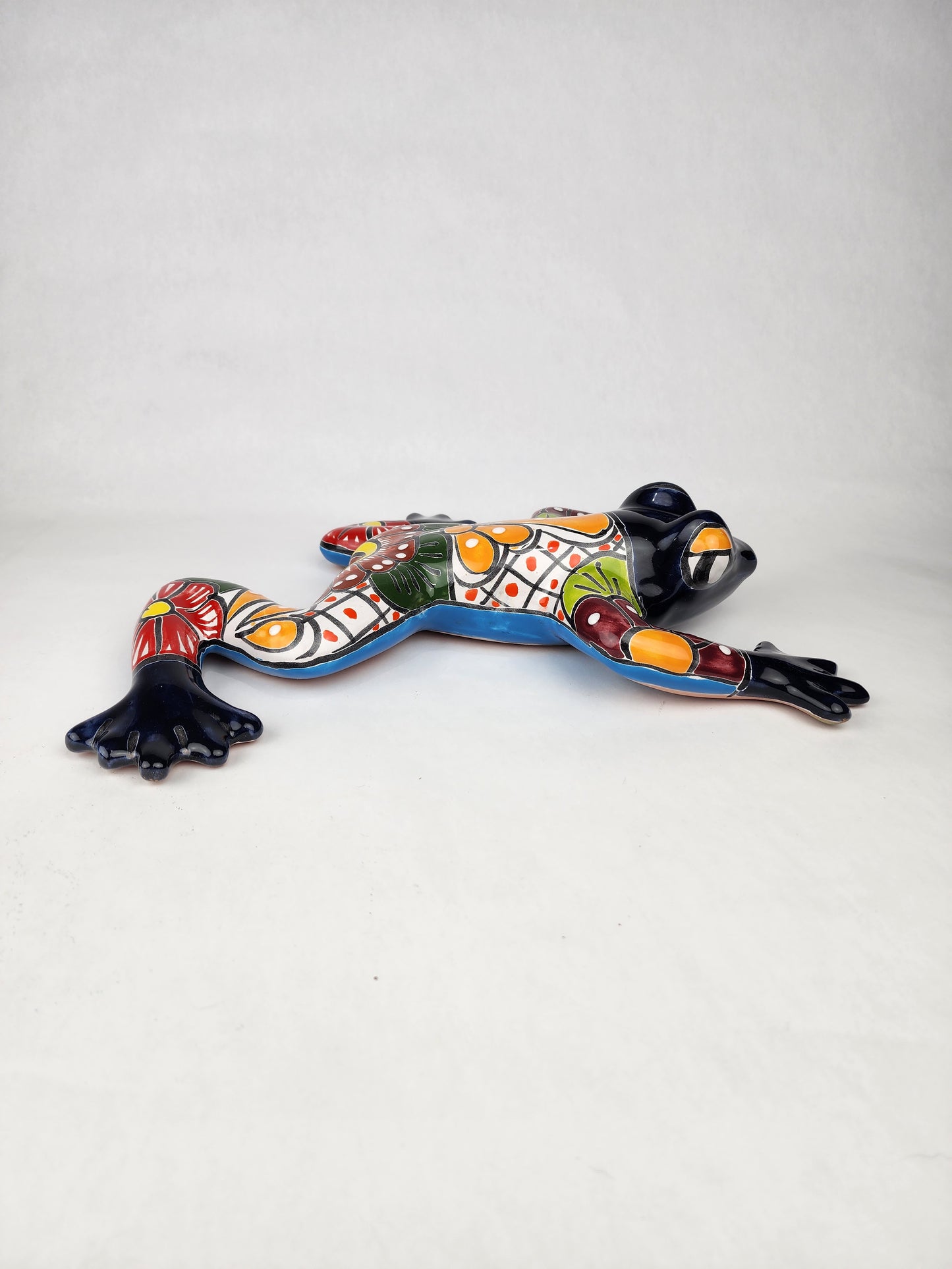 Authentic Talavera Pottery Frog – Bright & Unique Mexican Folk Art for Home