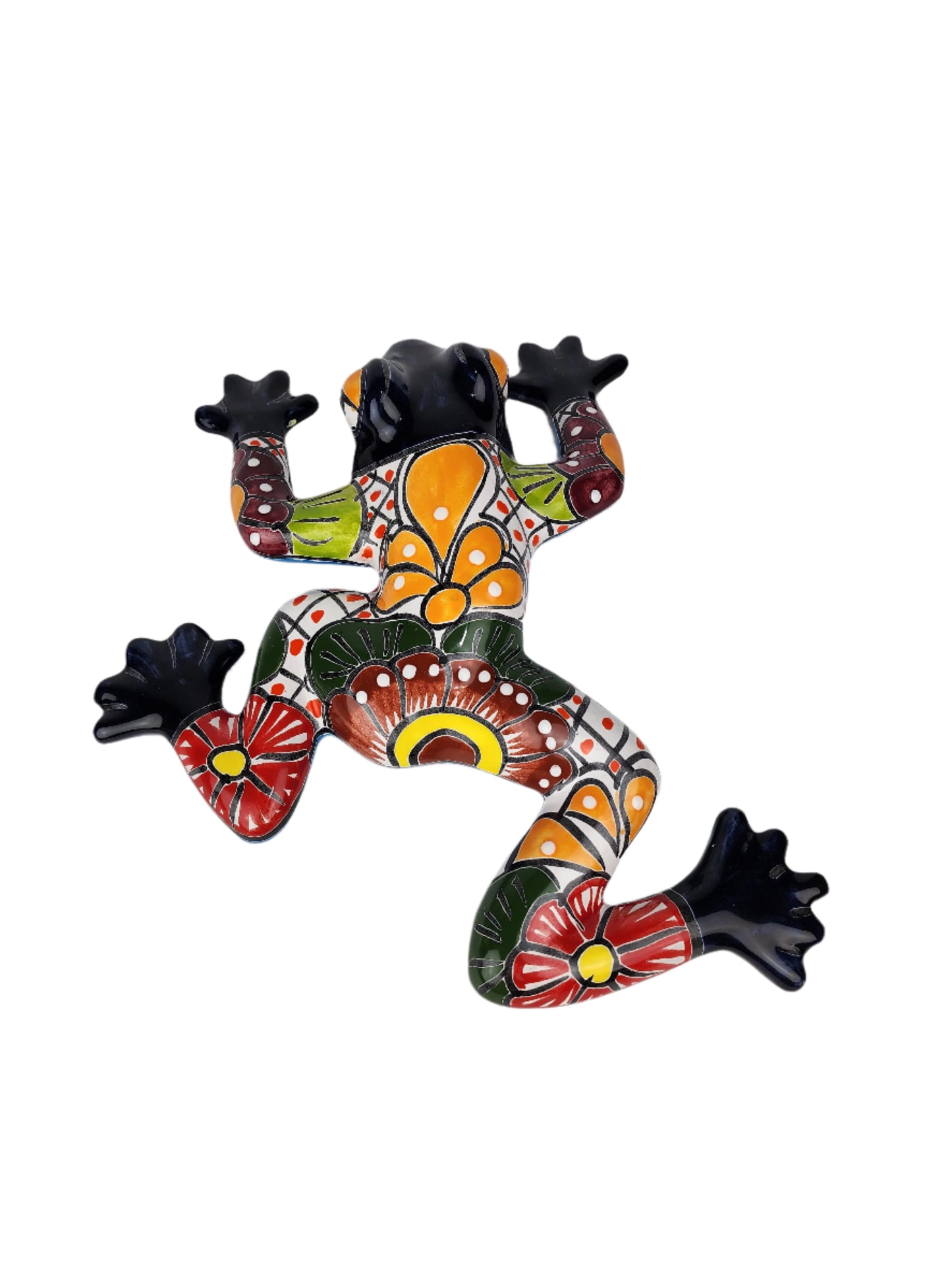 Talavera Pottery Frog Casa Villa Arte