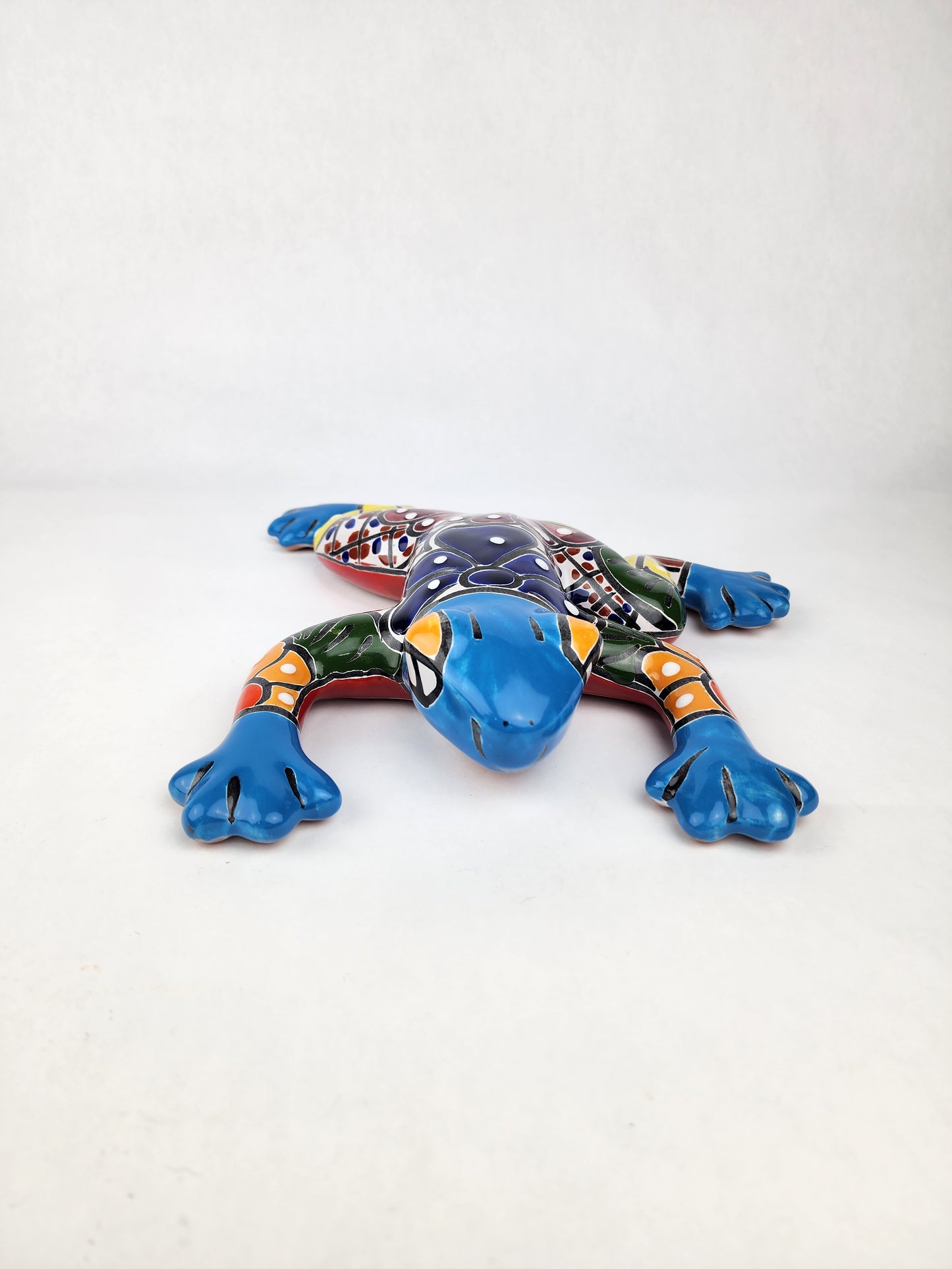 Artisan Talavera Frog – Authentic Handcrafted Mexican Pottery, Great Gift Idea