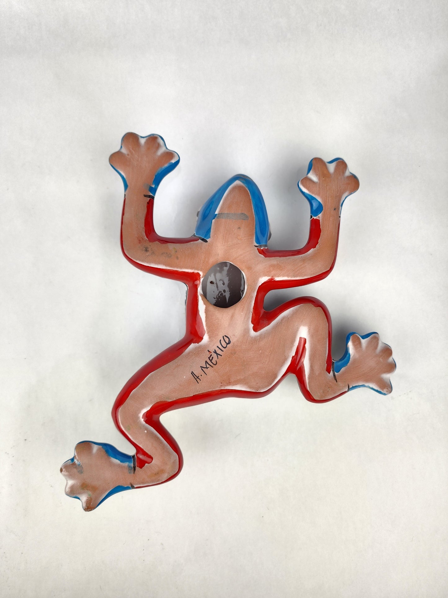 Artisan Talavera Frog – Authentic Handcrafted Mexican Pottery, Great Gift Idea