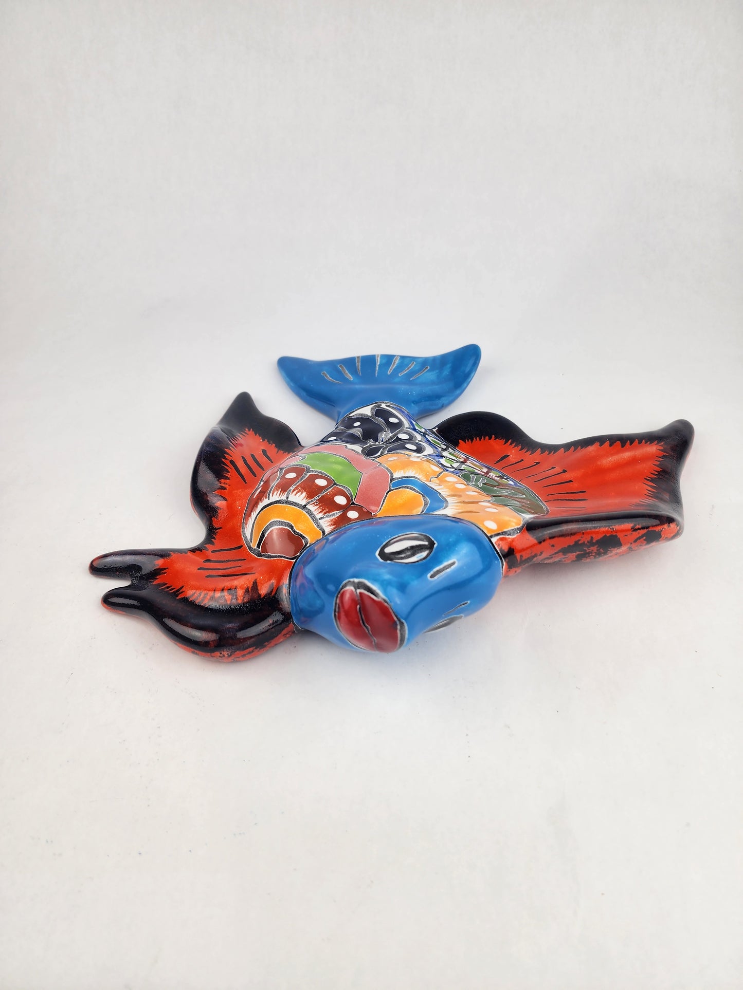 Talavera Fish – Handcrafted Collector’s Piece, One-of-a-Kind