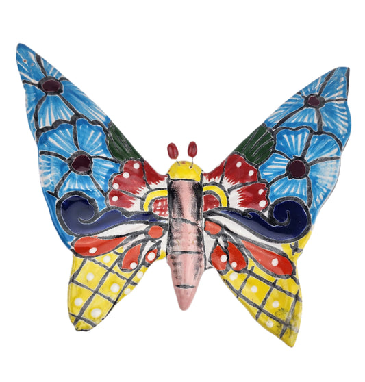 Hand-painted Ceramic Butterfly - Casa Villa Arte
