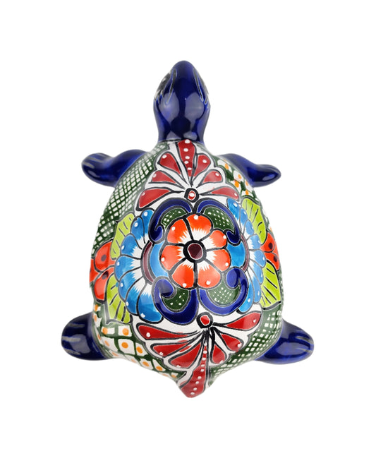 Talavera Ceramic Turtle - Casa Villa Arte