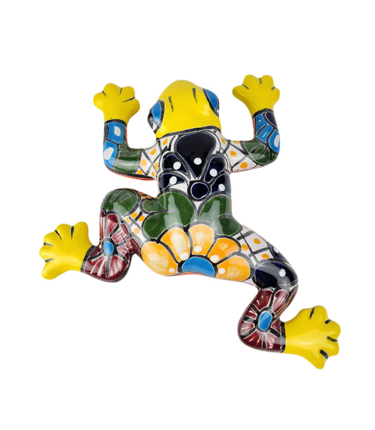 Handpainted Ceramic Frog - Casa Villa Arte