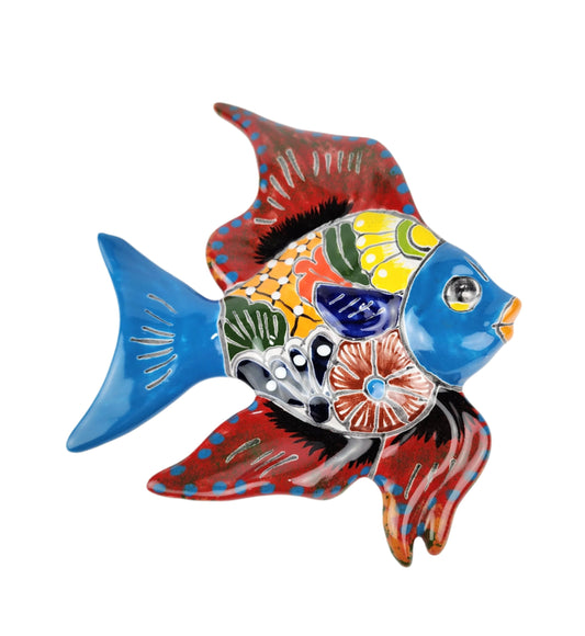 Colorful Ceramic Fish - Casa Villa Arte