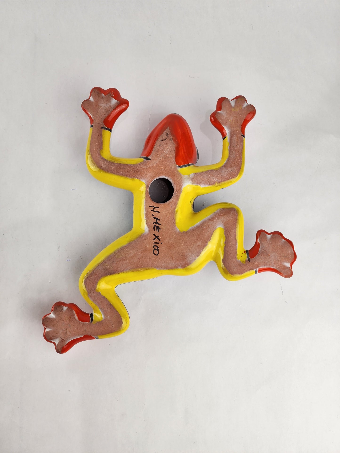 Boho Talavera Frog – Artistic Ceramic Decor with Mexican Flair