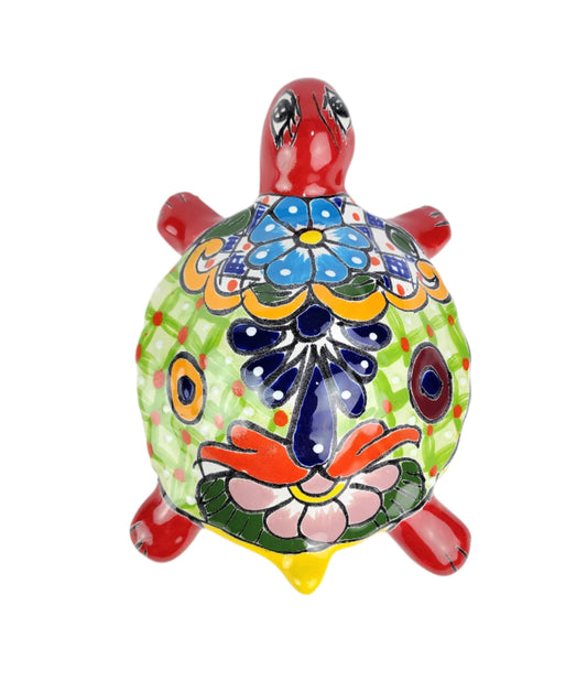 Rustic Talavera Turtle - Casa Villa Arte