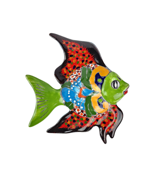 Colorful fish-shaped decorative item - Casa Villa Arte