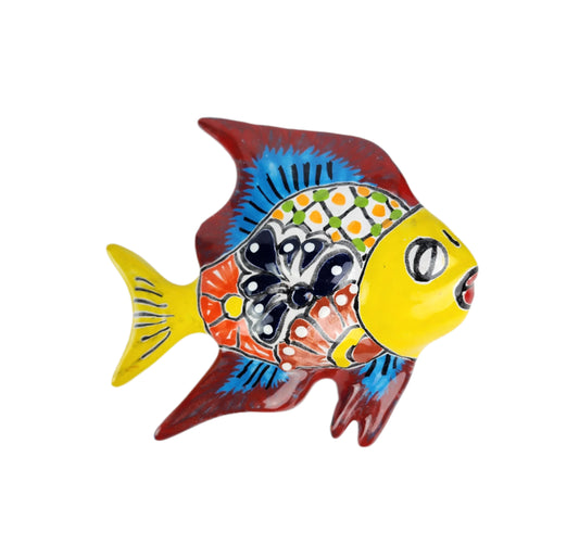 Colorful fish-shaped decorative item - Casa Villa Arte