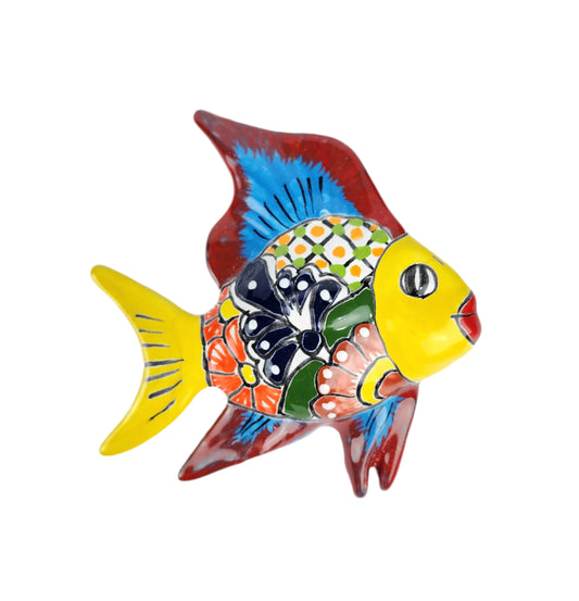 Colorful fish-shaped decorative item - Casa Villa Arte