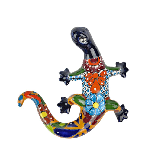 Talavera Gecko Figurine - Casa Villa Arte