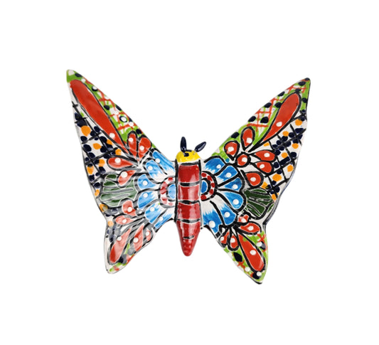 Colorful butterfly-shaped decorative item - Casa Villa Arte