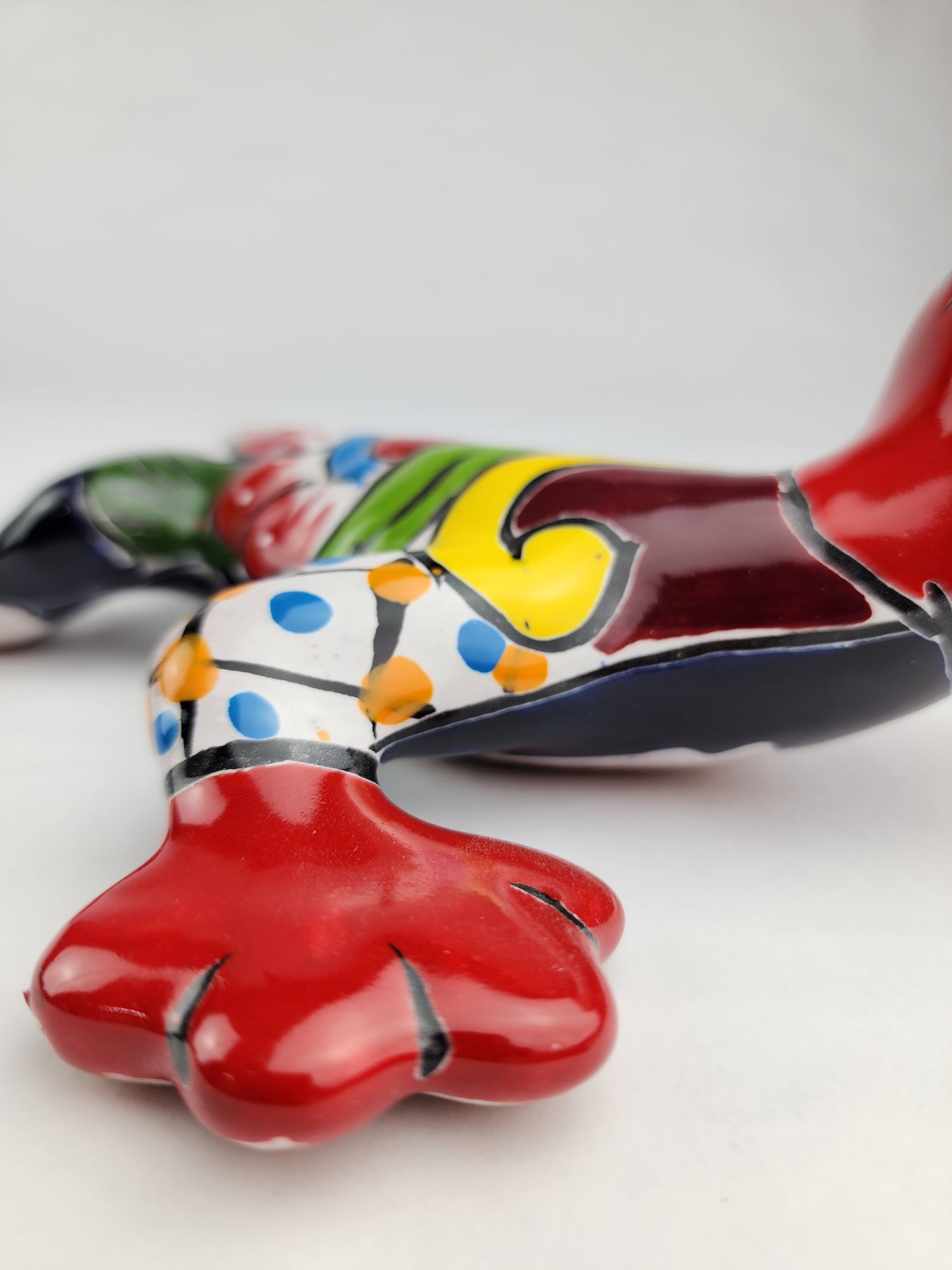 Whimsical Talavera Gecko Lizard – Unique Ceramic Wall Gift