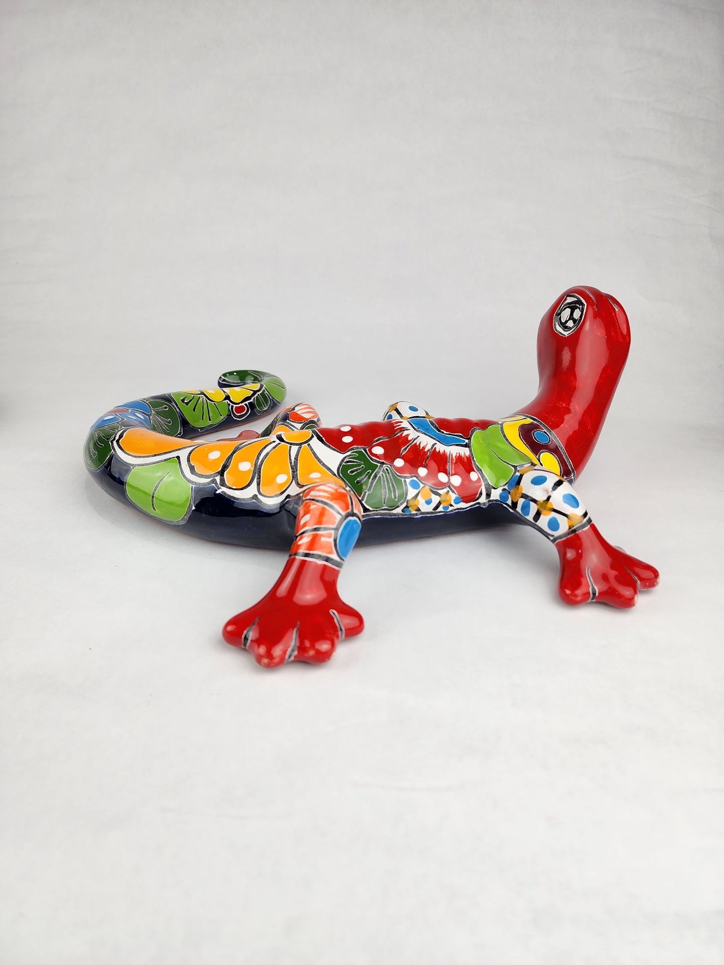 Talavera Garden Lizard – Handmade Gecko Wall Art
