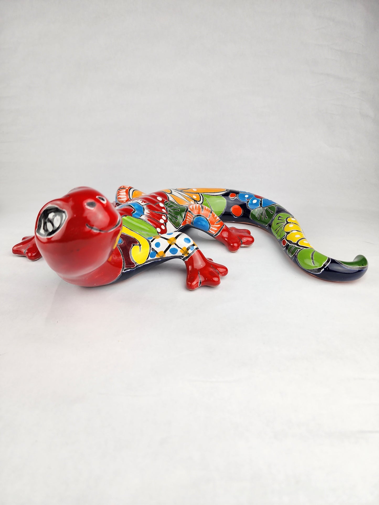 Talavera Garden Lizard – Handmade Gecko Wall Art