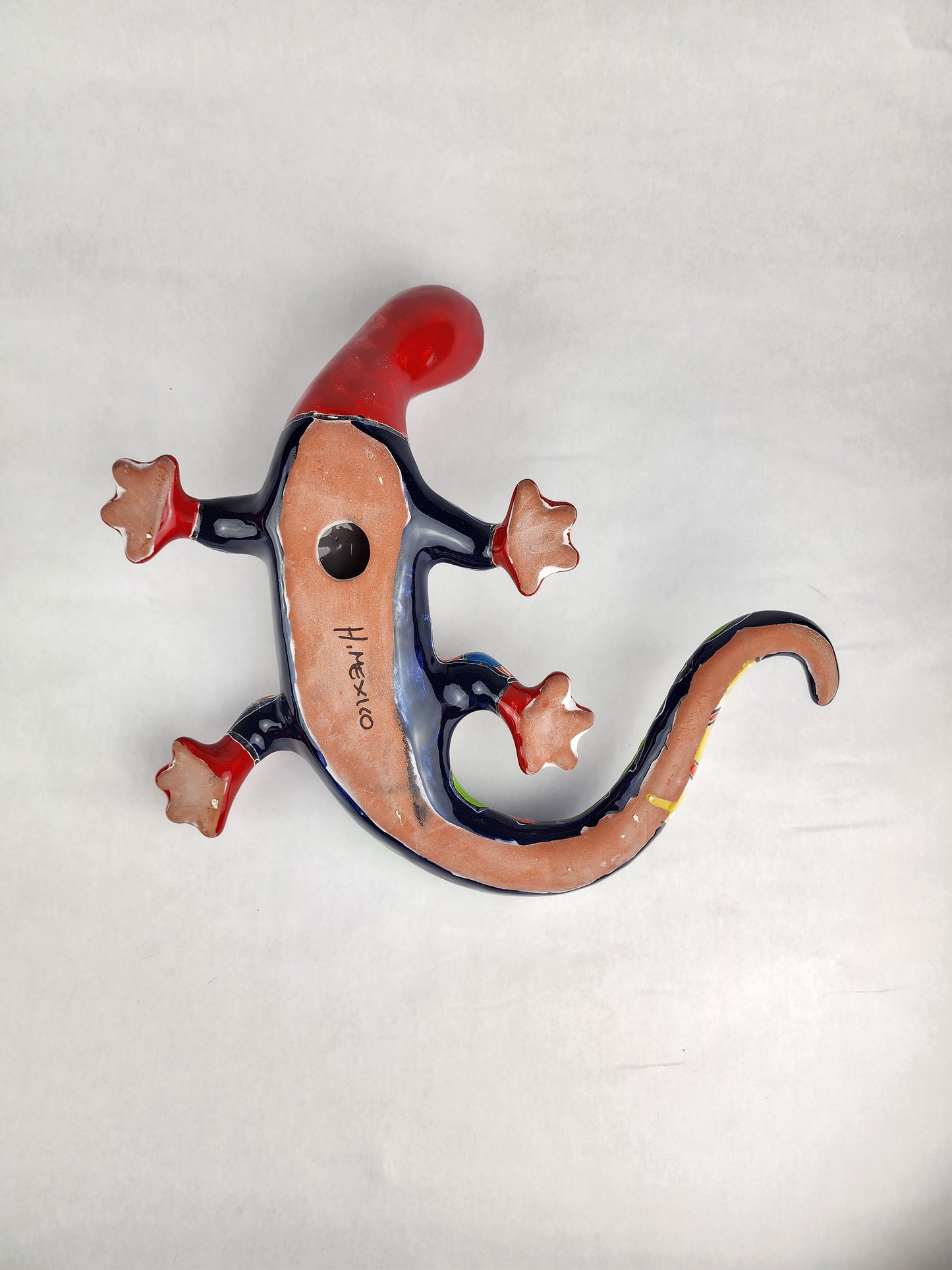 Talavera Garden Lizard – Handmade Gecko Wall Art