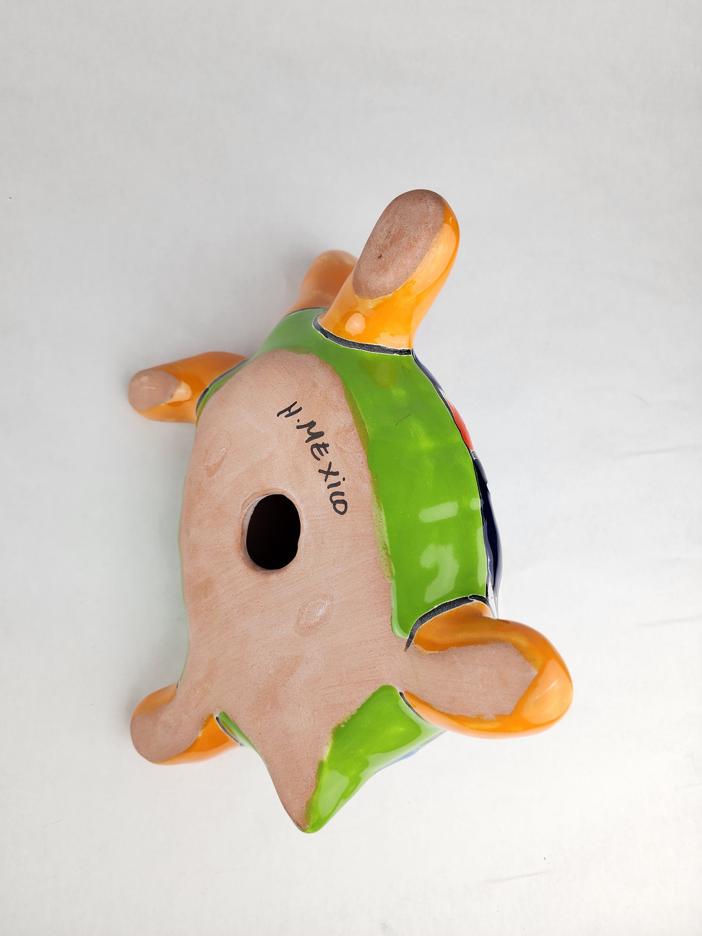 Talavera Ceramic Turtle – Whimsical Handcrafted Home Decor