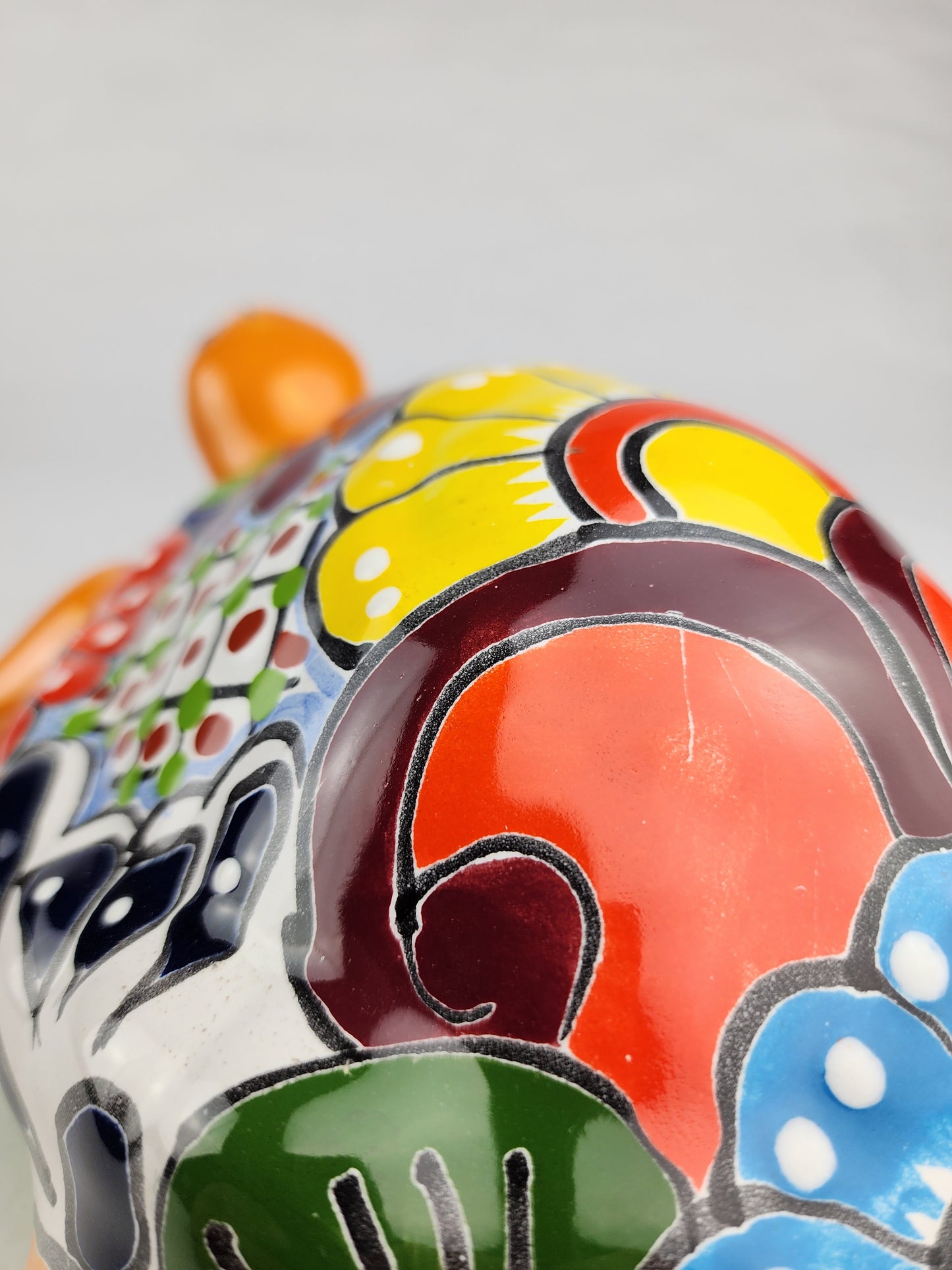 Talavera Ceramic Turtle – Whimsical Handcrafted Home Decor