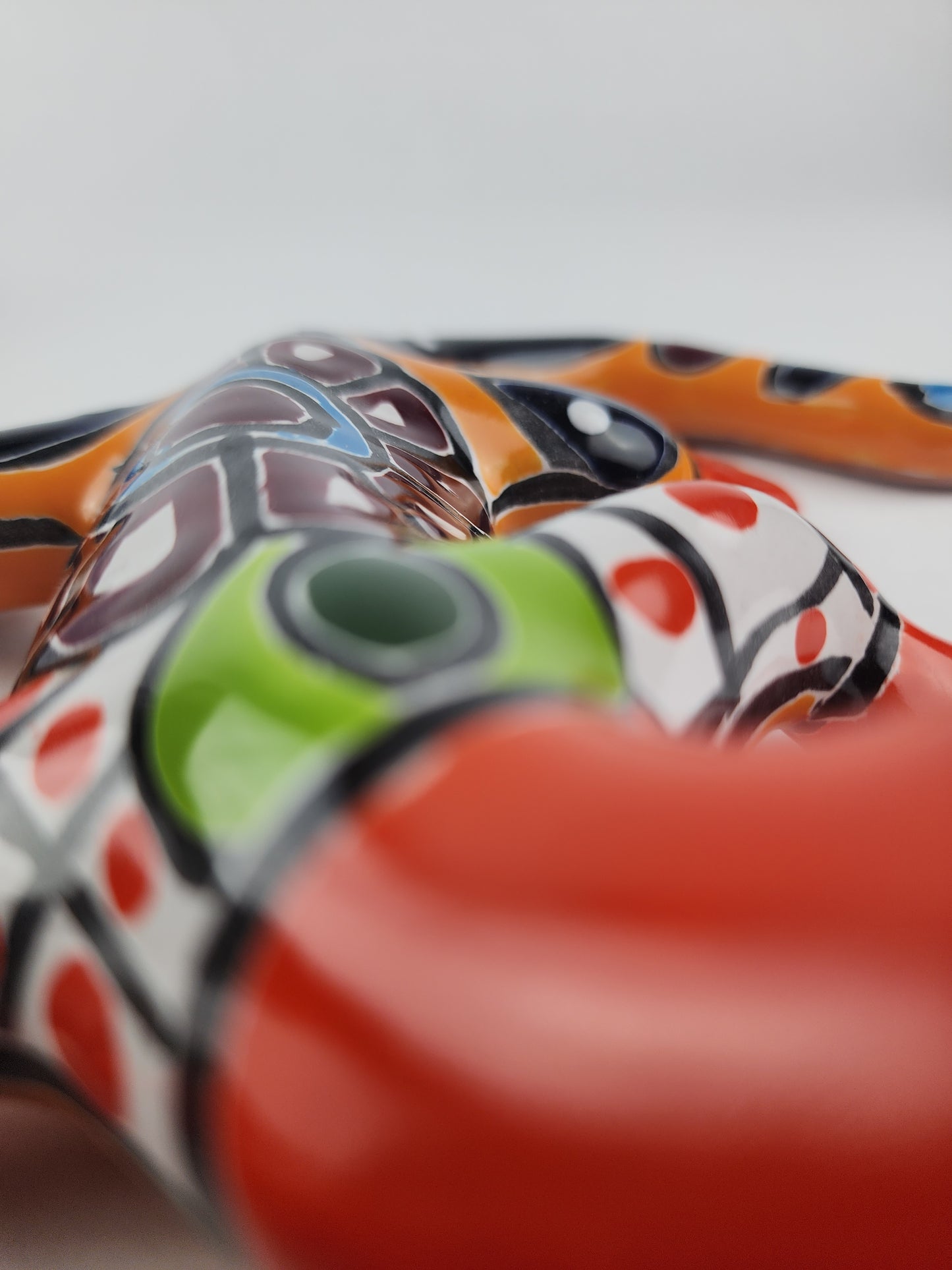 Handcrafted Talavera Gecko Wall Decor – Mexican Folk Art