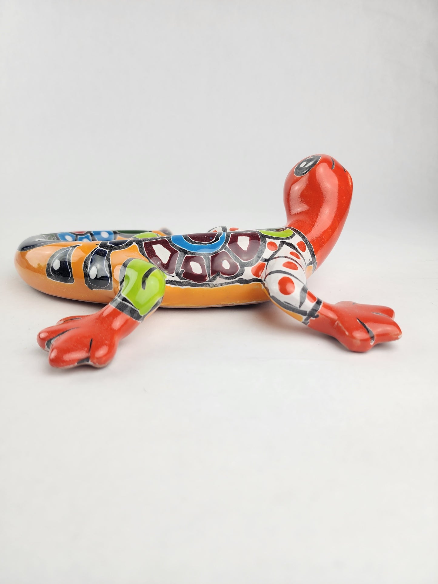 Talavera Gecko – Outdoor Garden Wall Decor