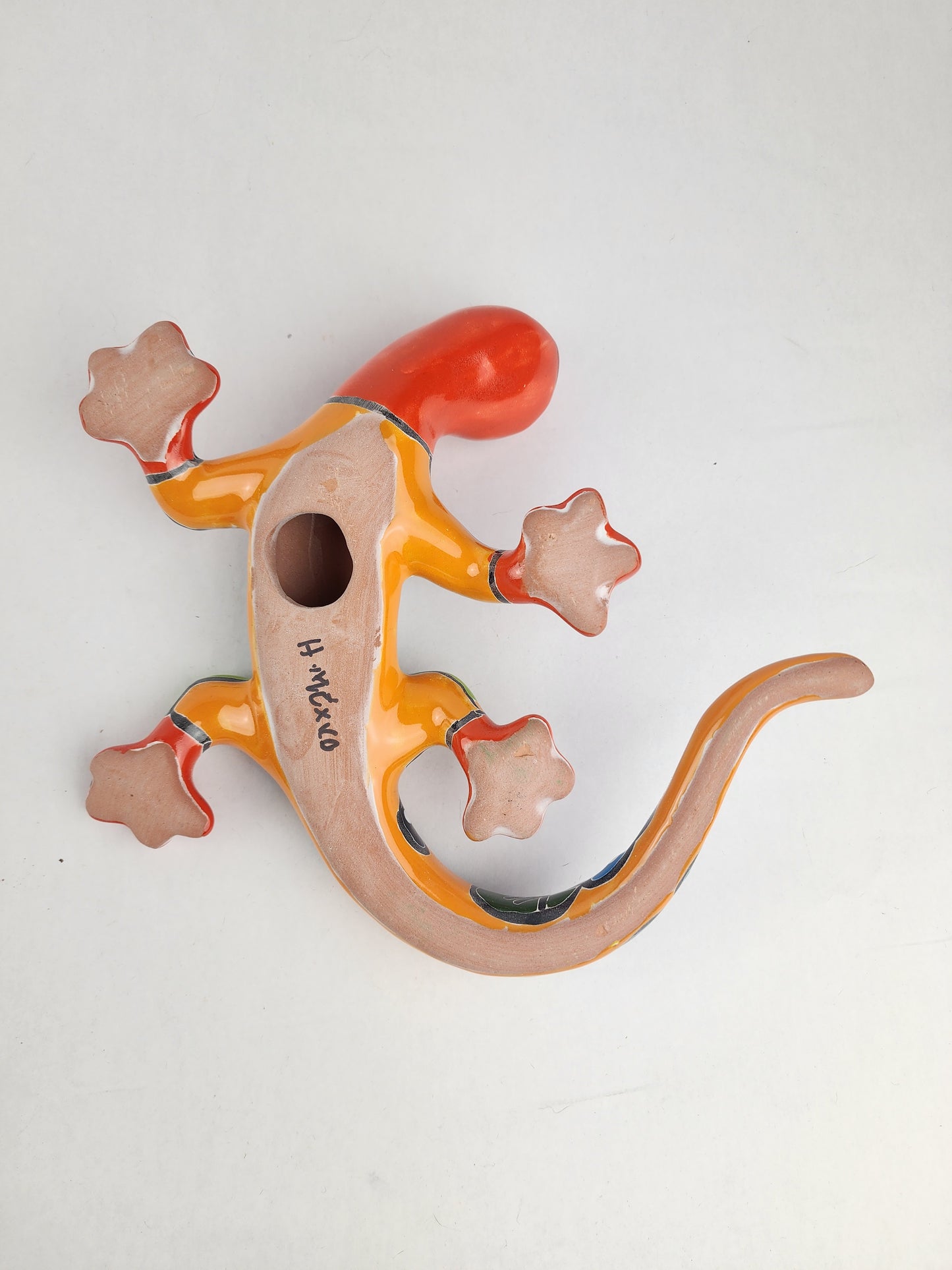 Talavera Gecko – Outdoor Garden Wall Decor