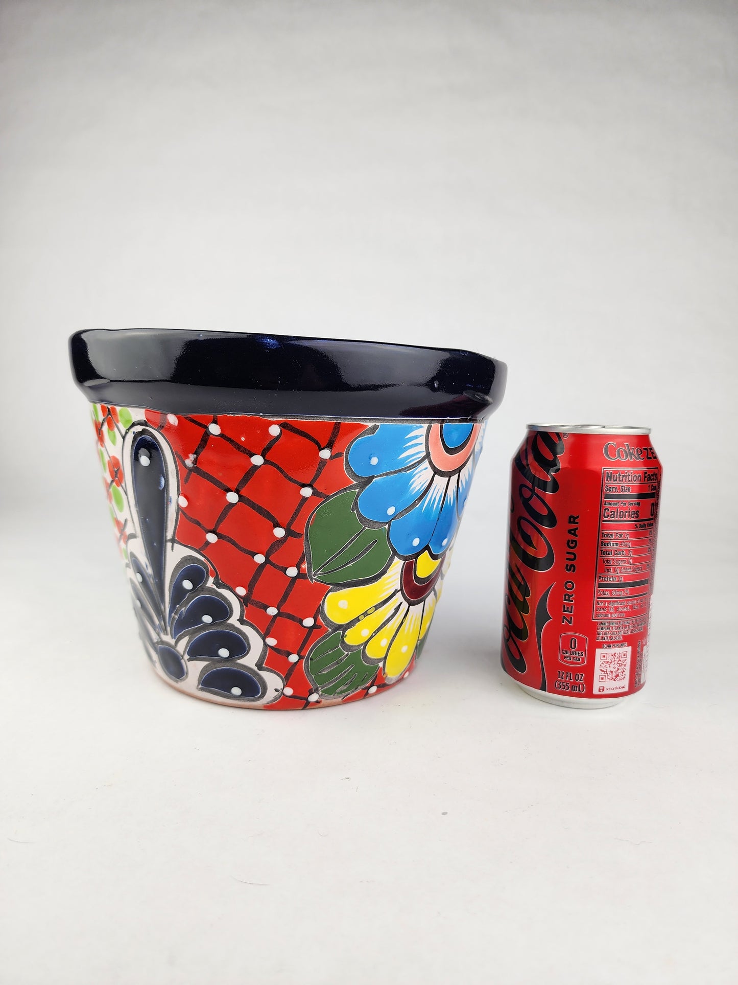 Mexican Talavera Planter – Unique Ceramic Gift Pot
