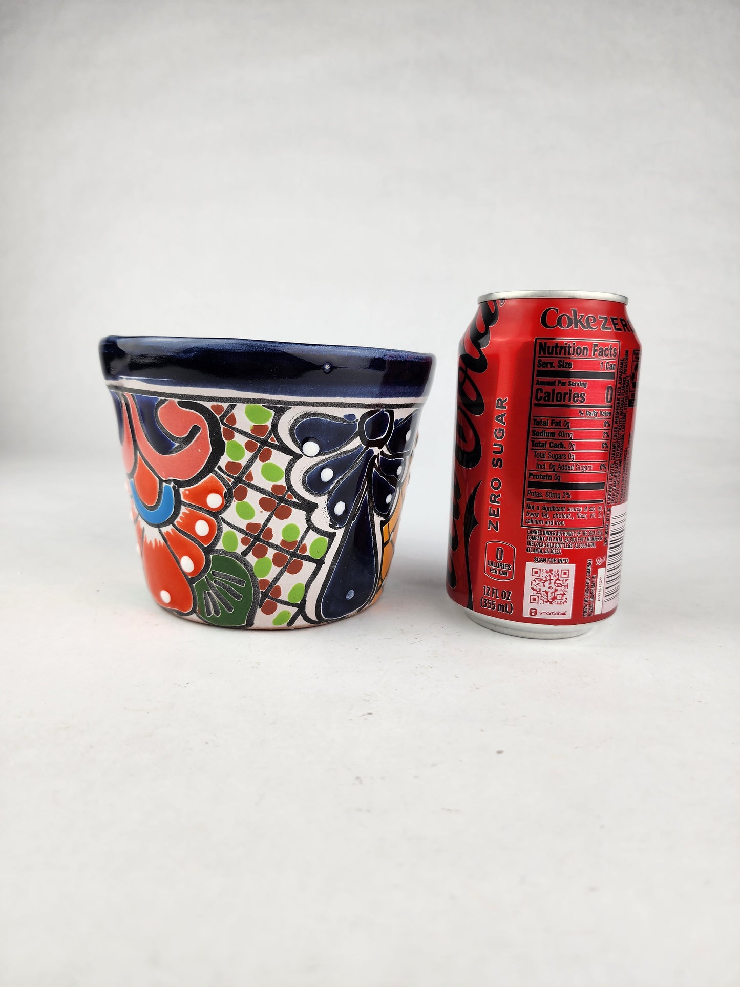 Mini Talavera Planter – Hand-Painted Mexican Pot