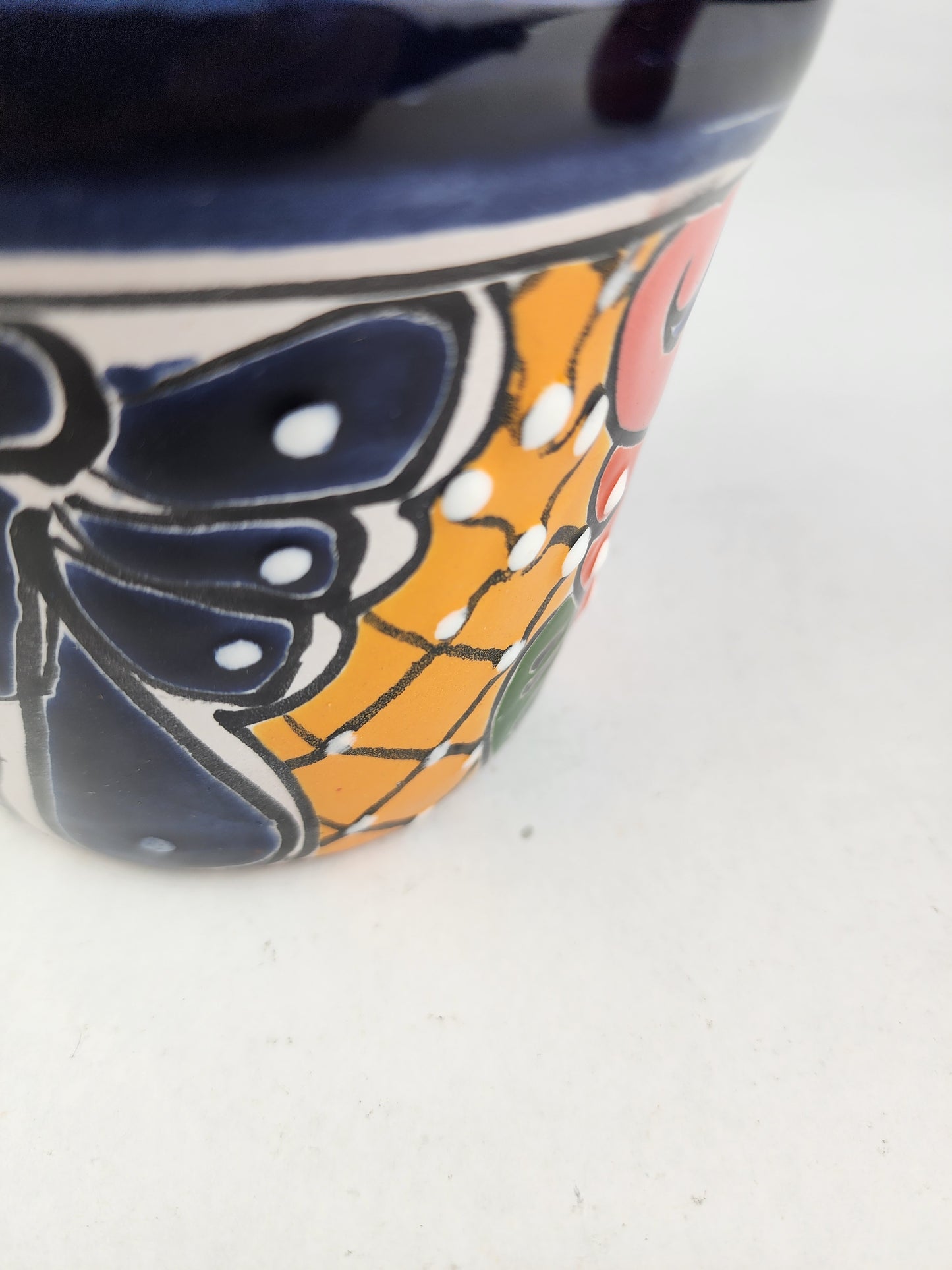 Mini Talavera Planter – Hand-Painted Mexican Pot