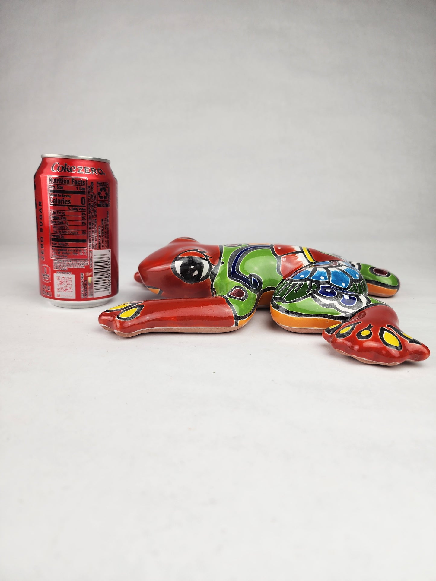 Handcrafted Red Talavera Frog – Mexican Folk Art Gift