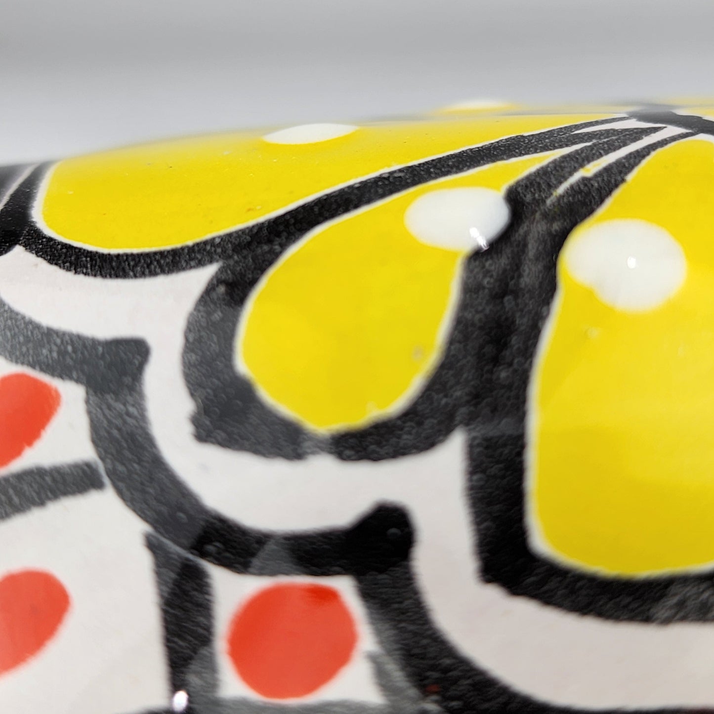 Blue Talavera-Style Frog – Handcrafted Mexican Ceramic Folk Art