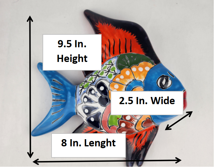 Talavera Fish – Unique Gift from Mexico’s Folk Art Tradition
