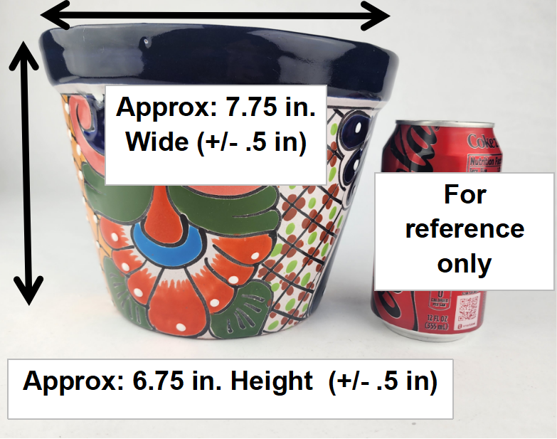 Talavera Pot – Unique Ceramic Planter for Home or Garden