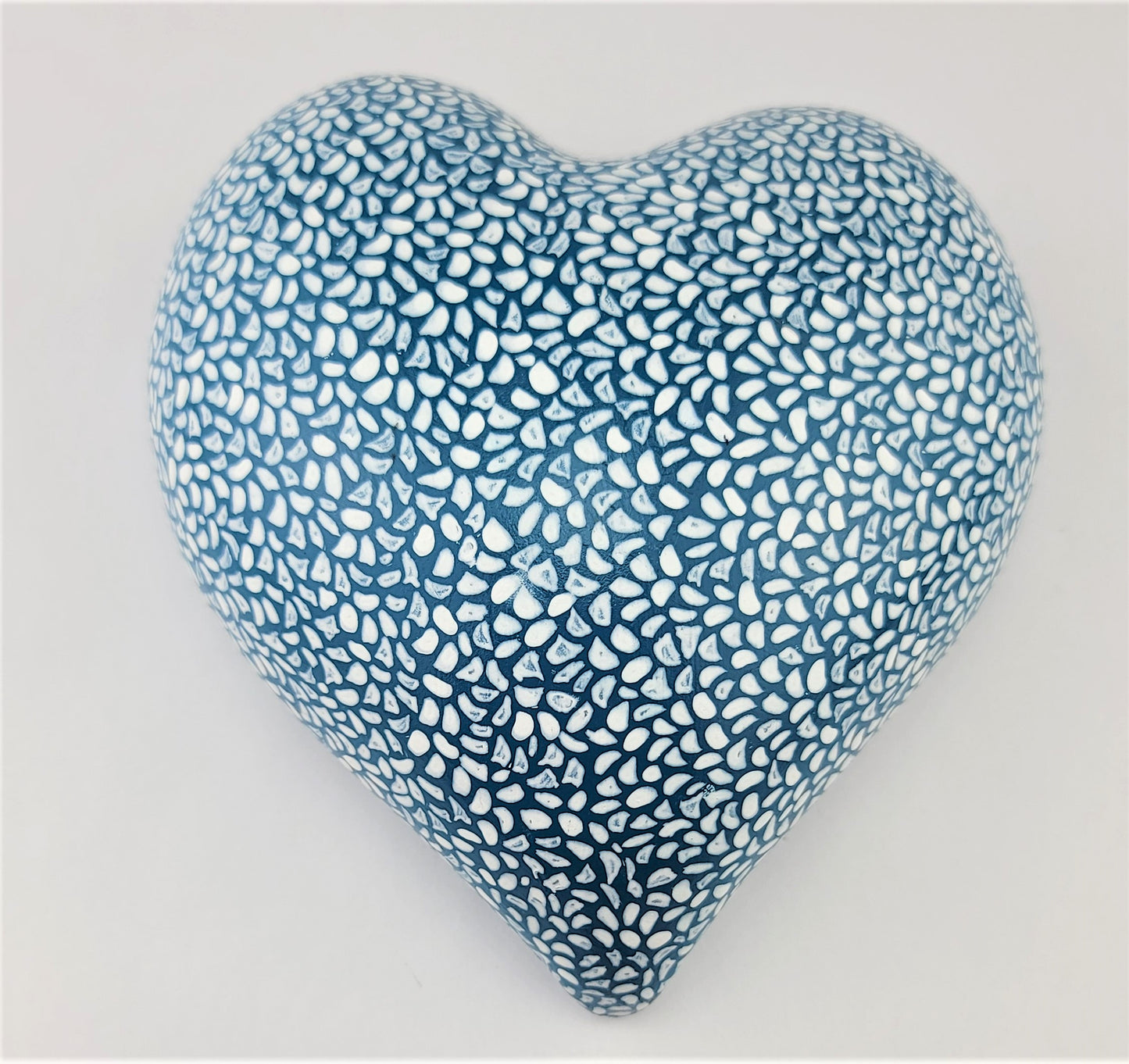 Handmade Puffy Clay Heart