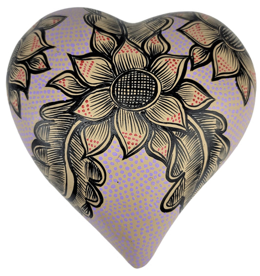 Ceramic Hand Painted Heart