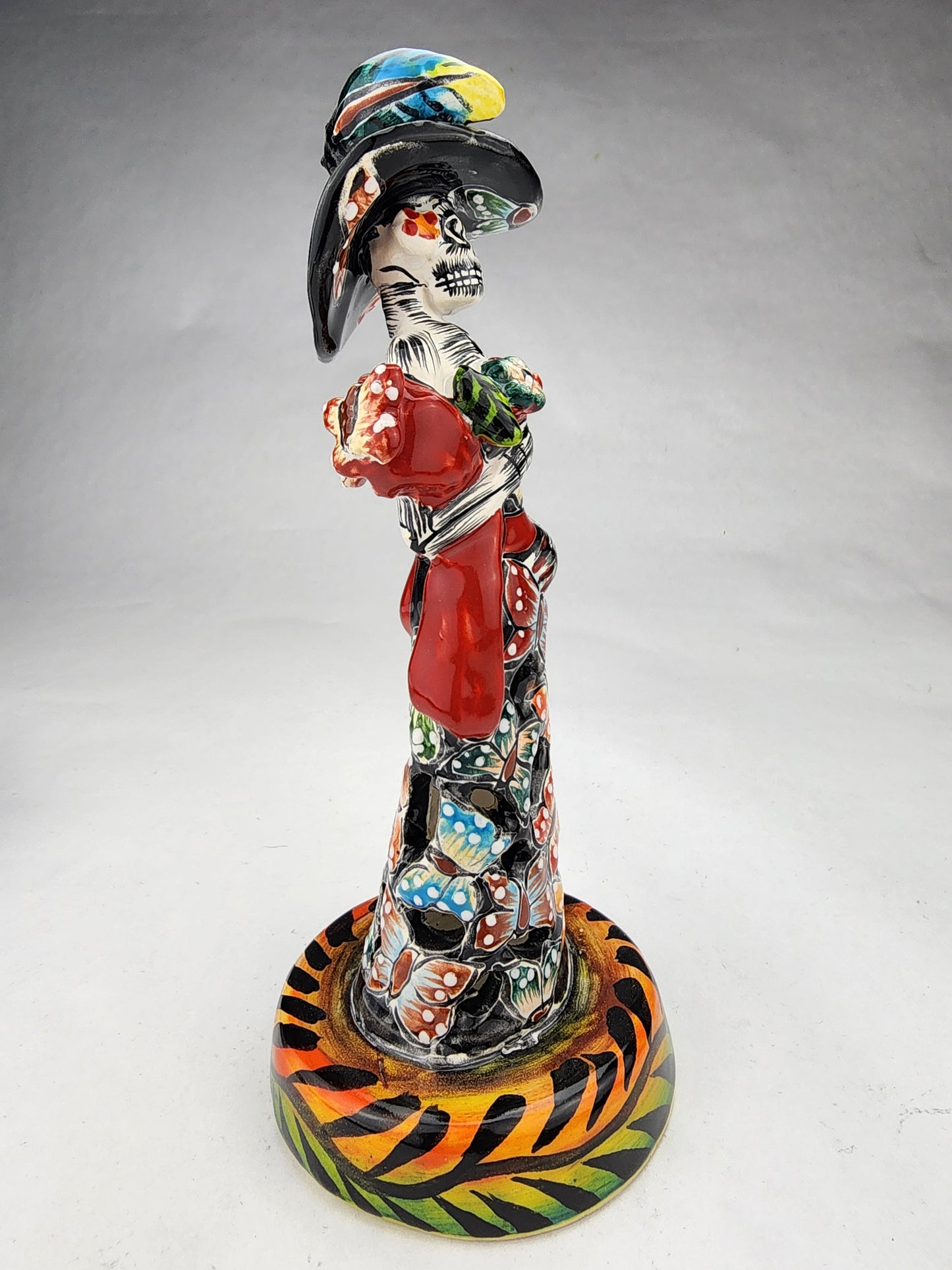 Dia de Muertos Mini Catrina Talavera Mexican Art