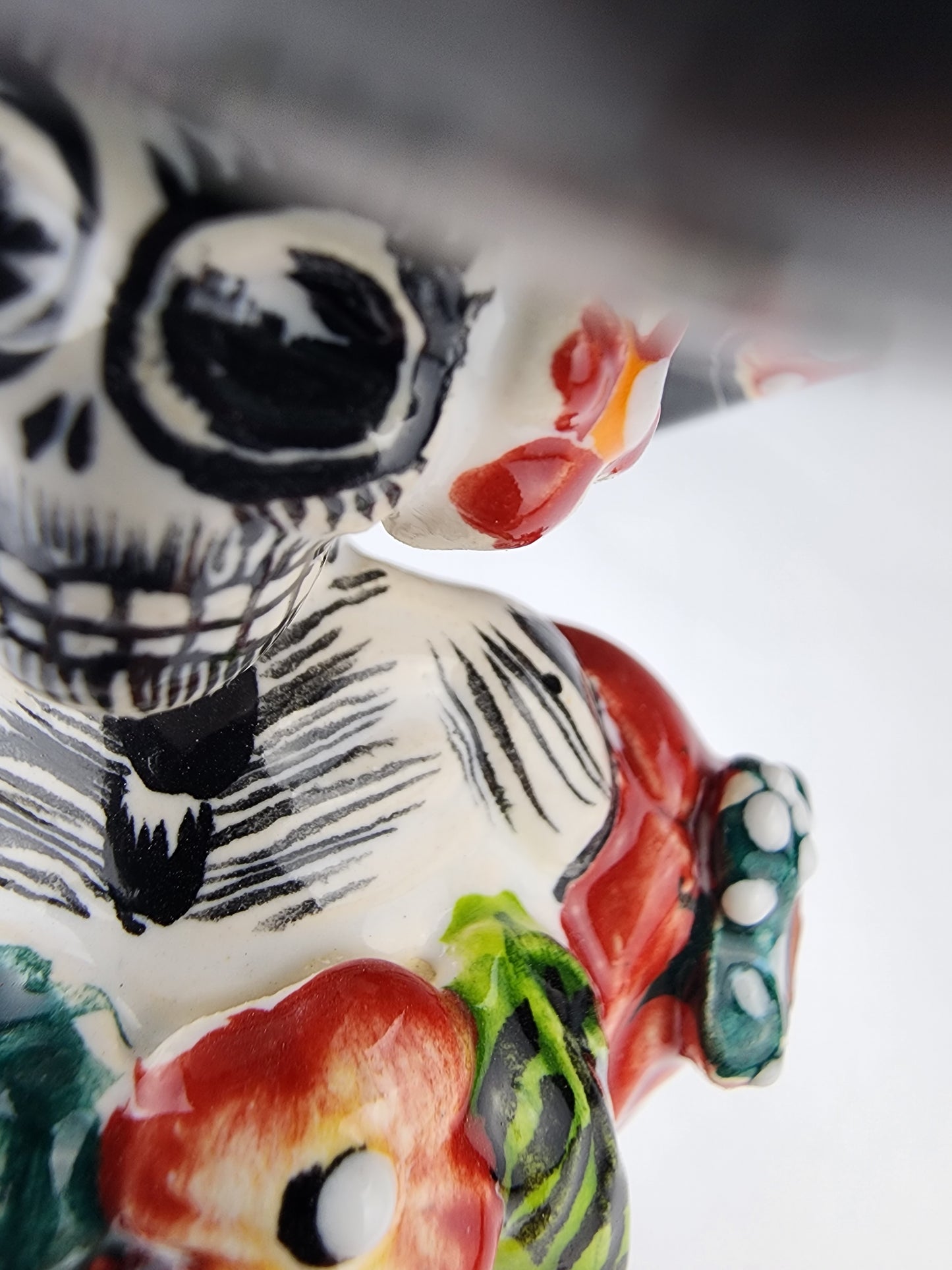 Dia de Muertos Mini Catrina Talavera Mexican Art