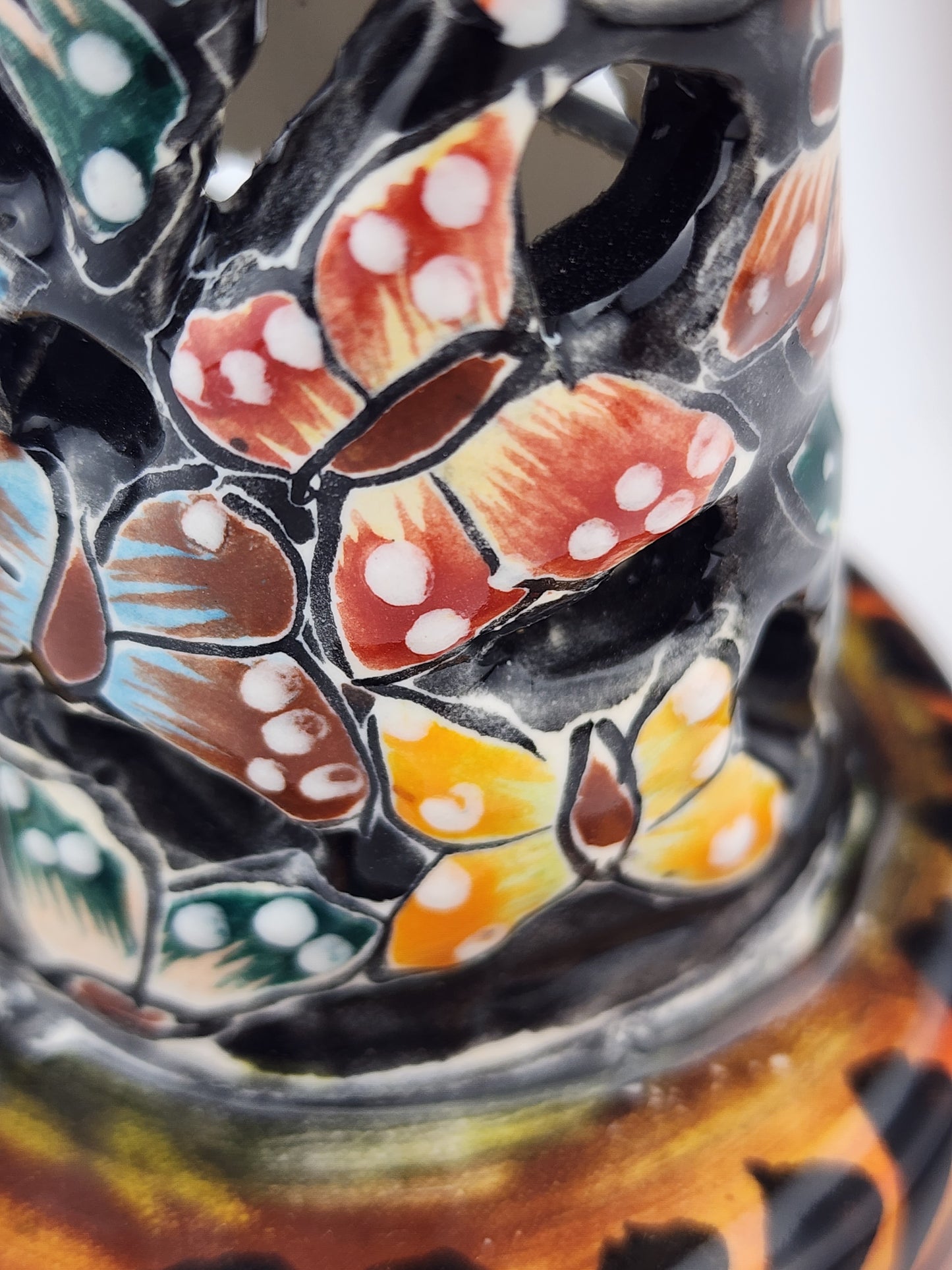 Dia de Muertos Mini Catrina Talavera Mexican Art