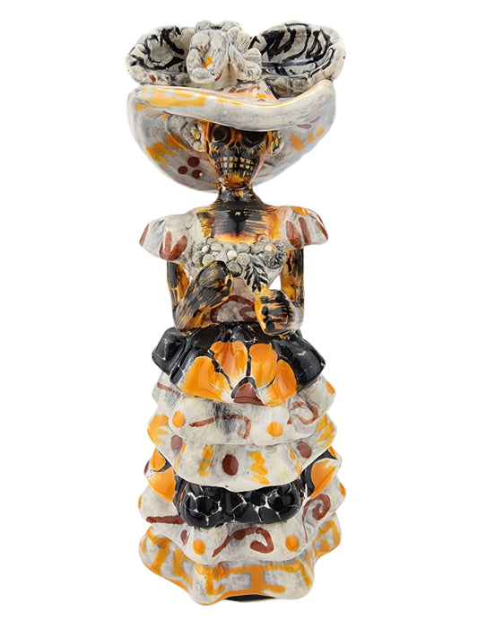 Day of the Dead Floral Pattern Dress Catrina