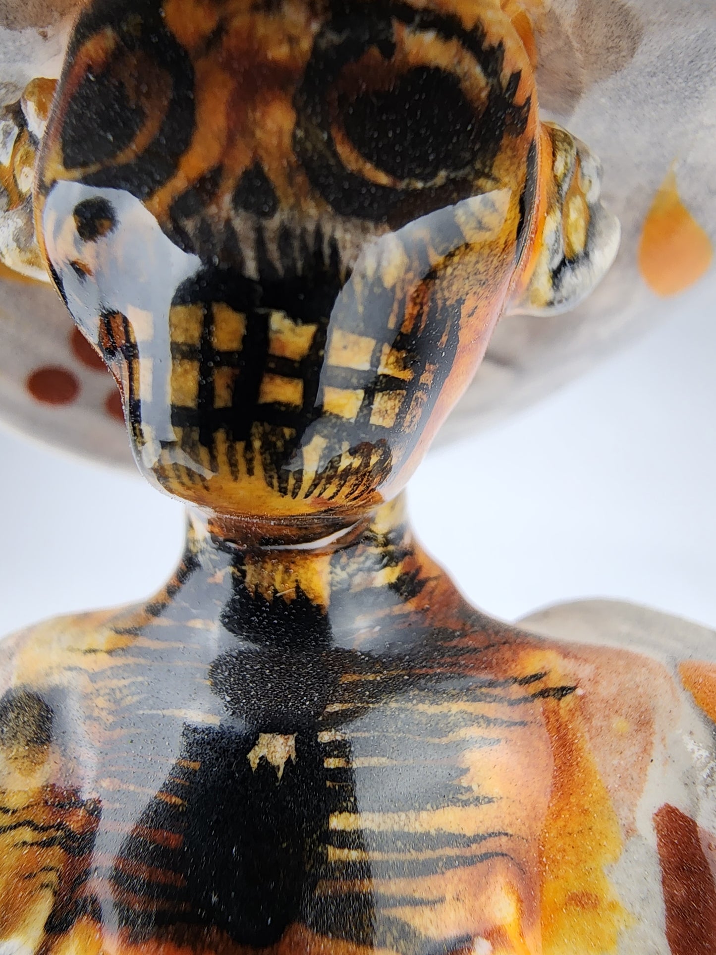 Handcrafted Mini Catrina Figurine - Inspired Día de los Muertos