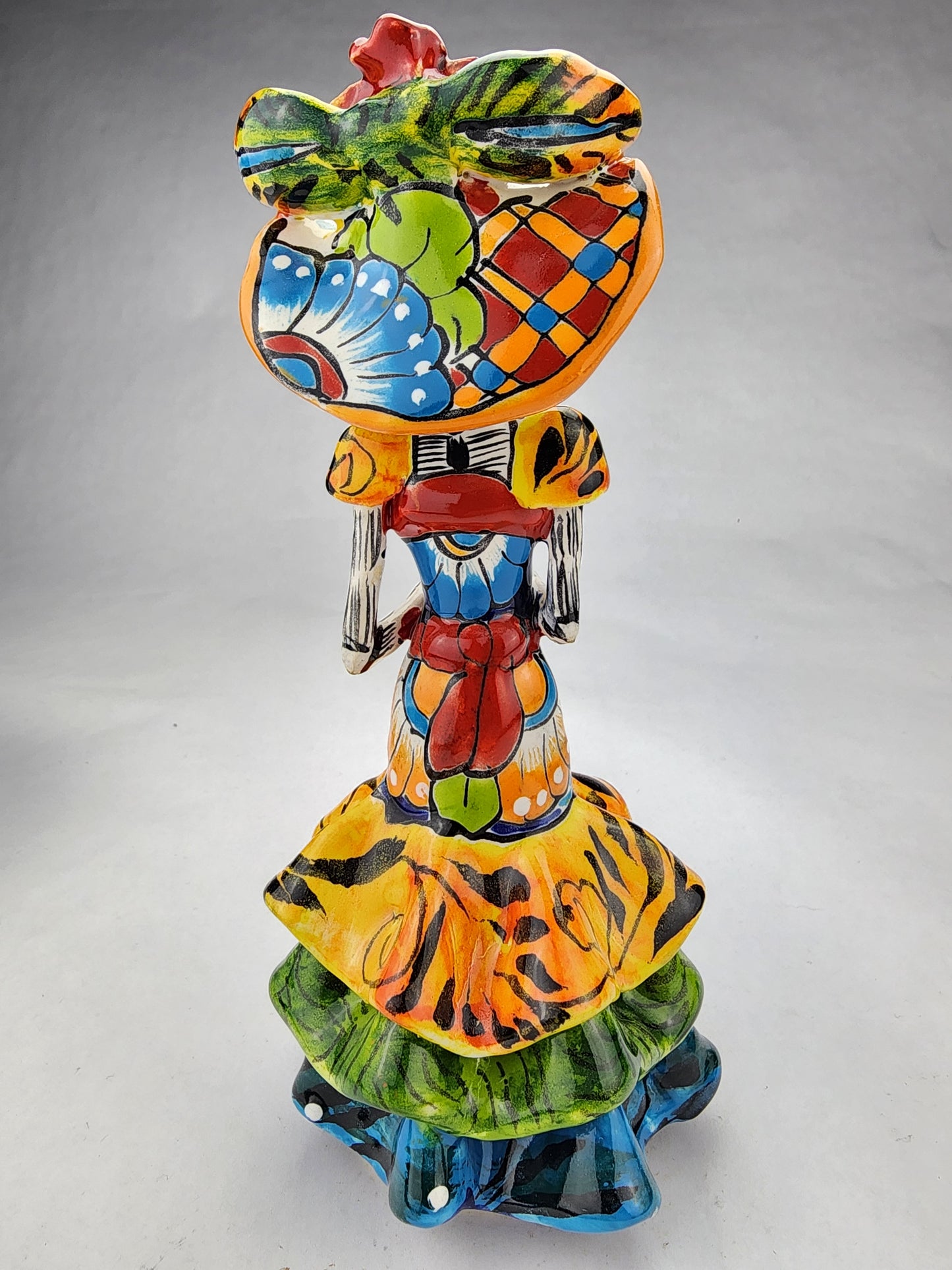 Day of the Dead Mini Catrina Hand Painted Mexican Decor