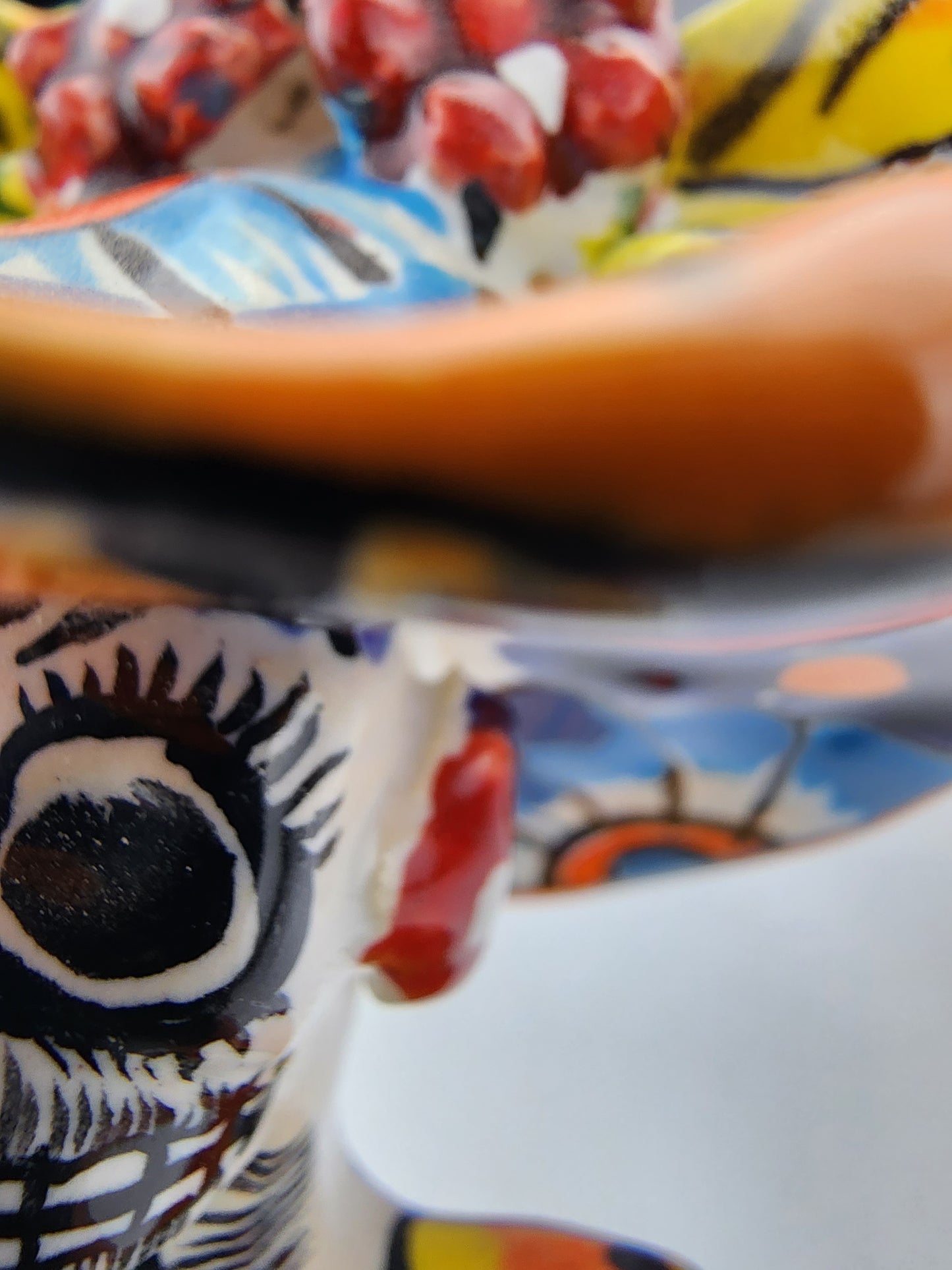 Day of the Dead Mini Catrina Hand Painted Mexican Decor