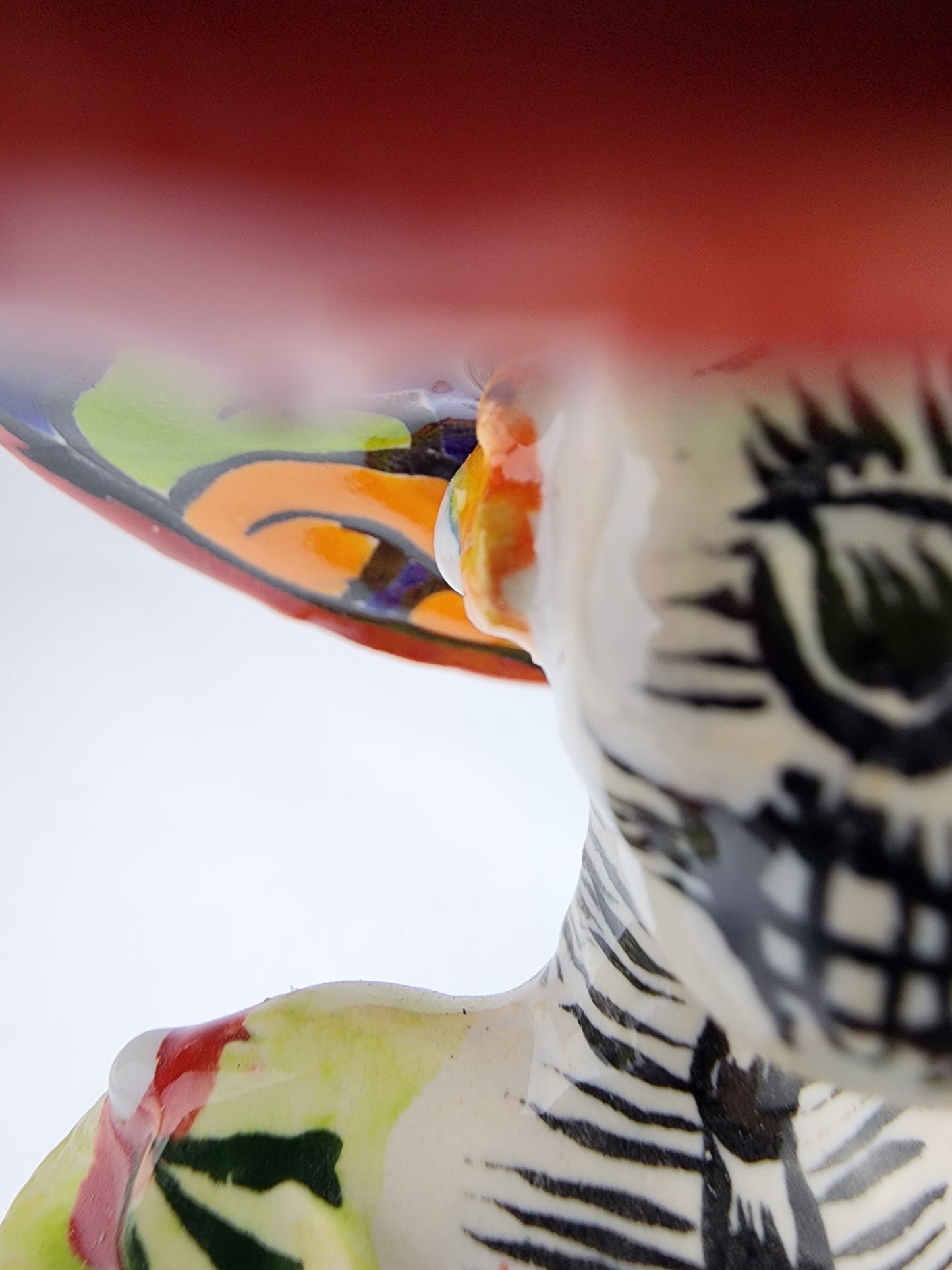 Mini Day of the Dead Catrina Talavera - Mexican Folk Art